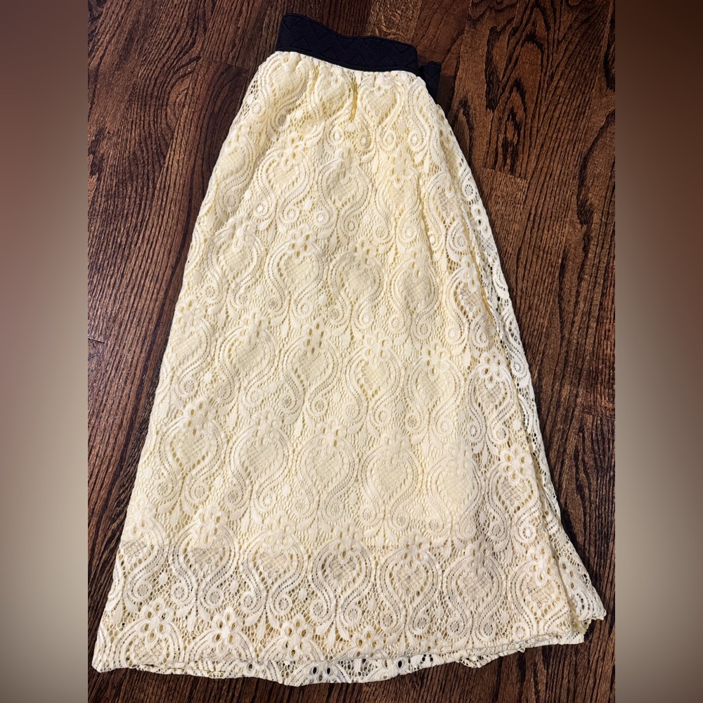 LuLaRoe Lola Skirt Yellow